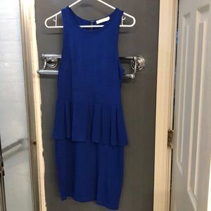 Talulah blue fitted dress